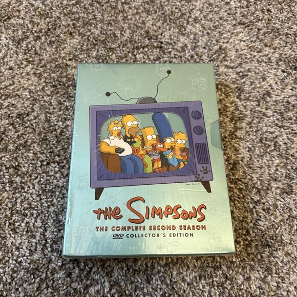 The Simpsons: Complete Second Season  (DVD Collectors Edition, 2002) Brand New - Picture 1 of 4